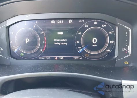 2022 Volkswagen Atlas Cross Sport Sel R-Line from USA, damaged, VIN 1V2SE2CA2NC206614